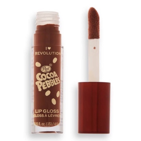 I Heart Revolution Makeup I Revolution X Cocoa Pebbles Lip Gloss